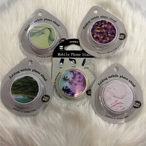 🩷5/$10 Colorful Mobile Phone Stands Set
